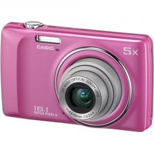 Câmera Digital de 16.1 Megapixels CasioQV-R300 Rosa