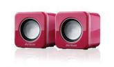 Caixa Som Notebook 2.0 4W Rms Mini Pink Piano USB SP103