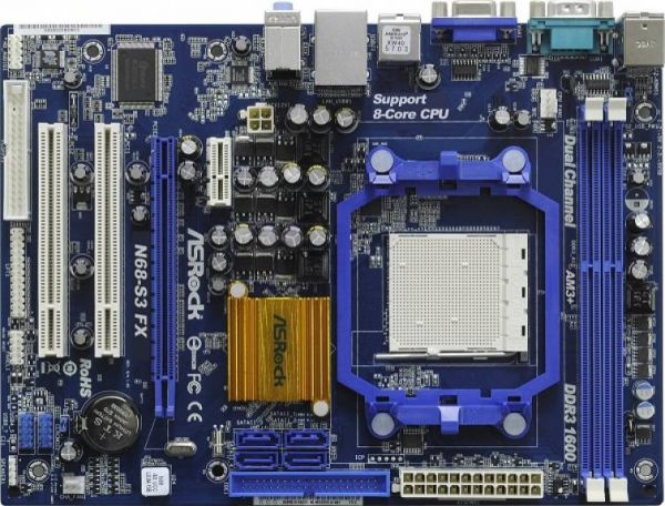 Placa mãe ASRock N68-S3 FX - BOX